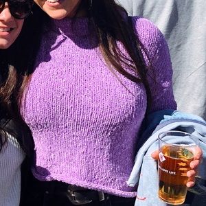 Urban Outfitters Purple Super Soft Sweater